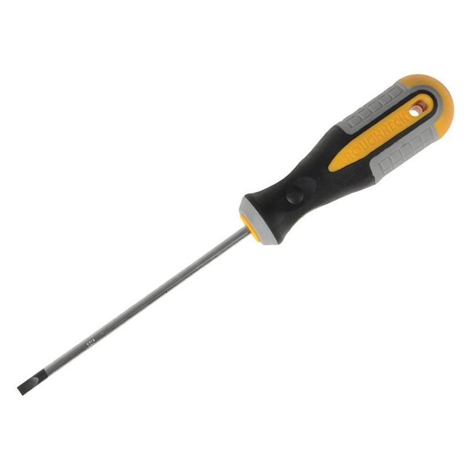 Roughneck Parallel Screwdriver - Multi Colour - 4mm x 100mm