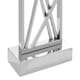 image 4 of Interiors by Premier Trajectory Table Lamp Silver