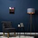 image 3 of ValueLights Camden Copper Metal Stem Tripod Floor Lamp Base | Copper