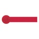 image 2 of Amscan Crepe Paper Plain Streamers - Apple Red - One Size