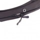 image 4 of Adjustable Double Pocket Waist Running Jogging Belt Phone Holder | Black
