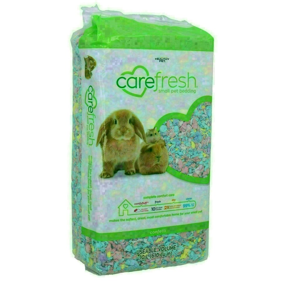 image 1 of 4pk Confetti 10L Quality Small Animal Bedding 99% Dust Free