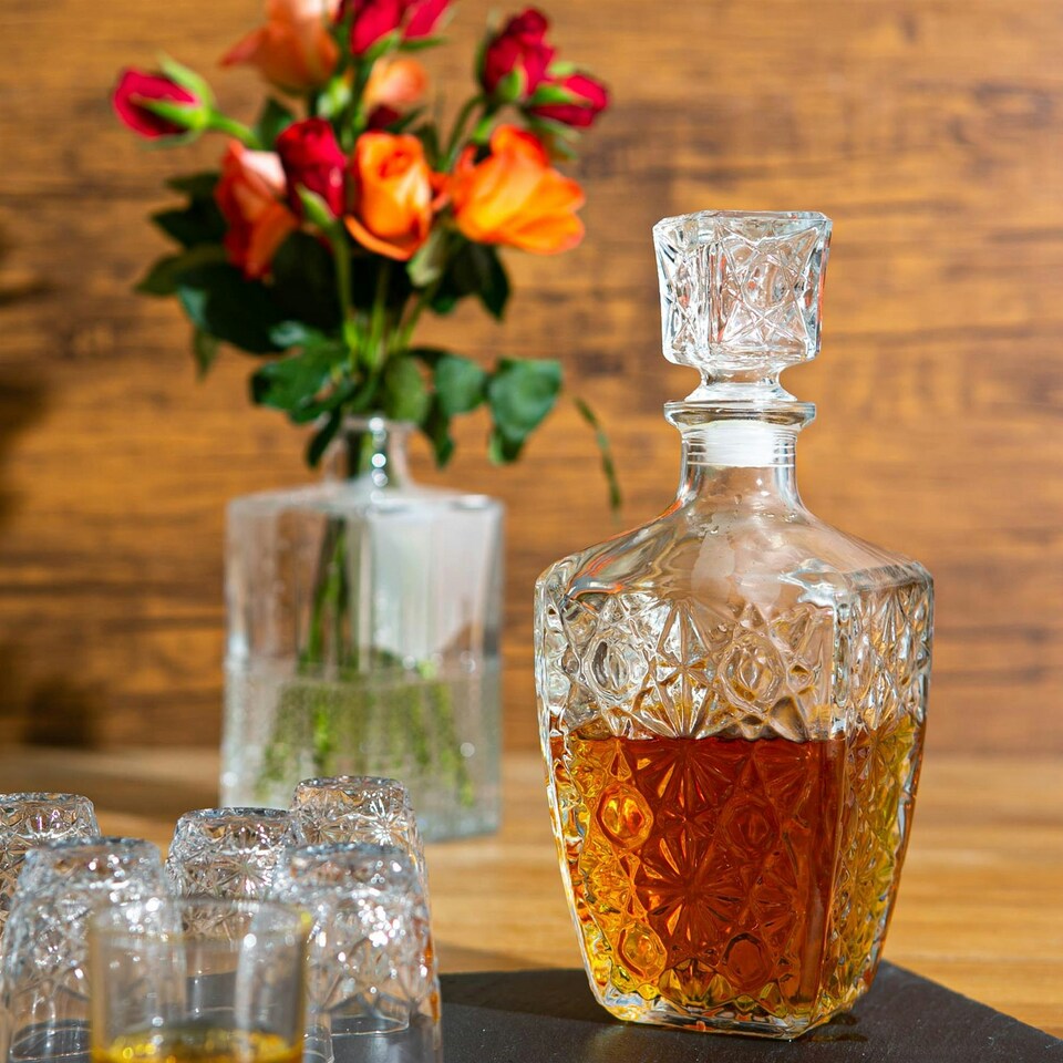 image 1 of Bormioli Rocco Dedalo Whisky Decanter - 780ml Clear