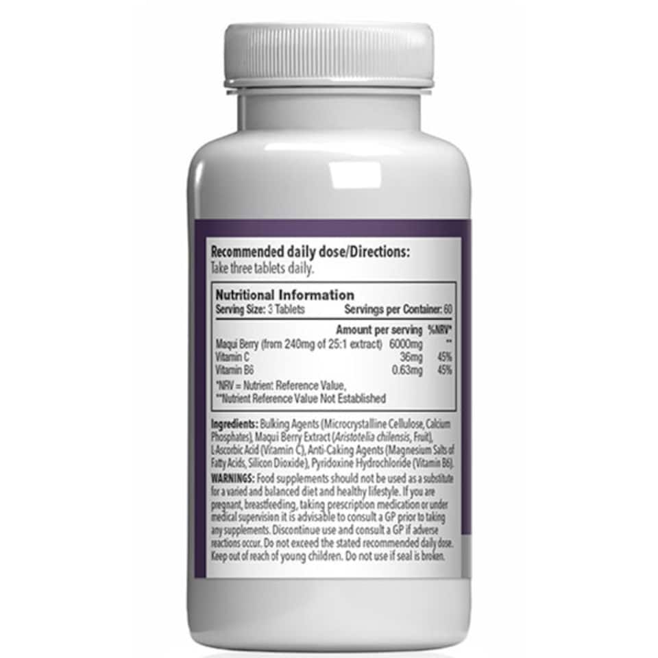 image 1 of Maqui Berry 2,000mg - 180 Tablets