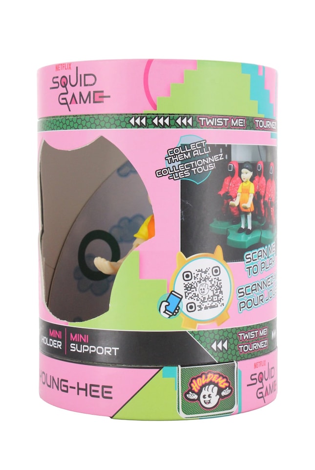 image 1 of Cable Guys Holdems Squid Game Young-Hee Mini Phone Stand and Device Holder