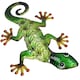 image 5 of Metallic Green Gecko Garden/Home Wall Art Ornament Gift With Hanging Hook
