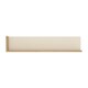 image 2 of Lyon 120cm Wall Shelf in Riviera Oak/White
