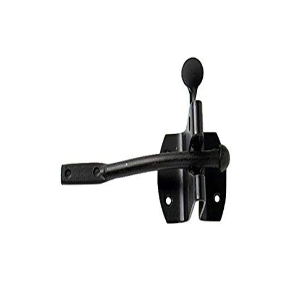 Golden Grace Self Locking Gate Latch in Black Finish for Outdoor Side Gates