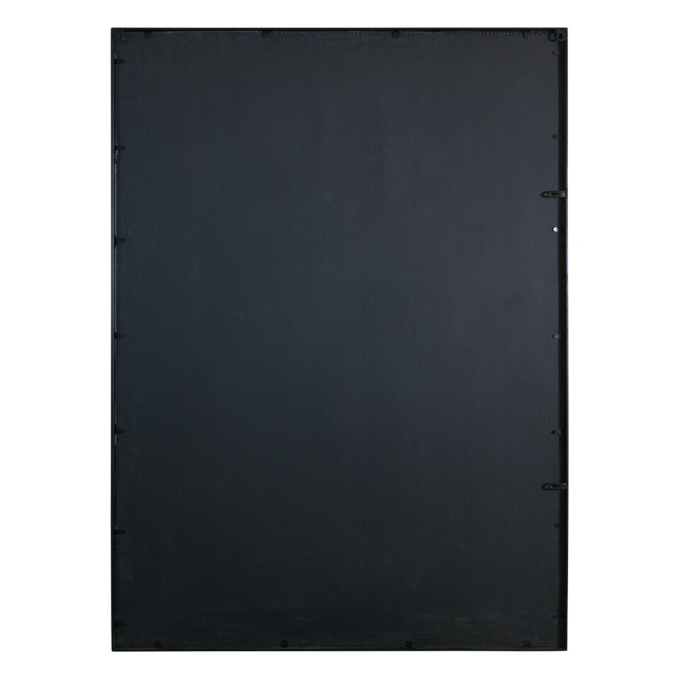 image 1 of The Fenestra - Black Modern Window Leaner / Wall Mirror 69" X 33" (174CM X 85CM) Black