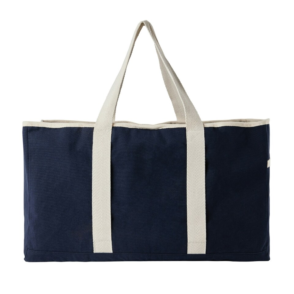image 1 of Vinga Volonne Recycled Canvas Aware Bag - Blue - One Size Blue