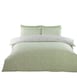 image 5 of Helston Reversible Duvet Cover Set with Pillowcase Bedding | Yellow | Single | 1