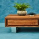 image 4 of Interiors by Premier Acacia Coffee Table Brown