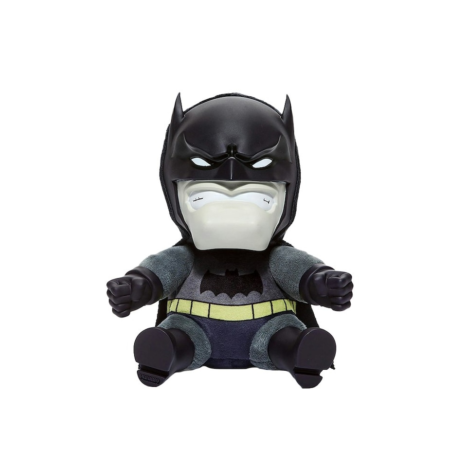image 1 of Batman Phunny Sitting Character Plush Toy - Black/Grey - One Size