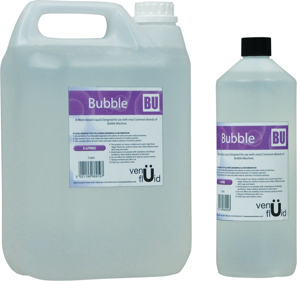 image 1 of Venufluid Venu Bu (Bubble) 1Ltr