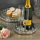image 2 of Round Silver Mirror Tray - 25cm