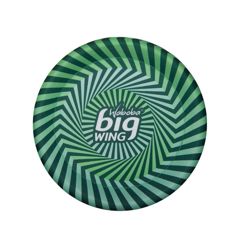 image 1 of Waboba Bigwing Double-Sided Flying Disc - Green - XL