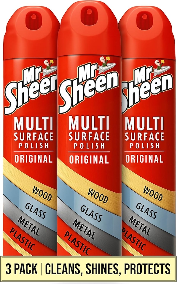 image 1 of Mr Sheen Multi-Surface Polish Original 250ml Pack of x 3