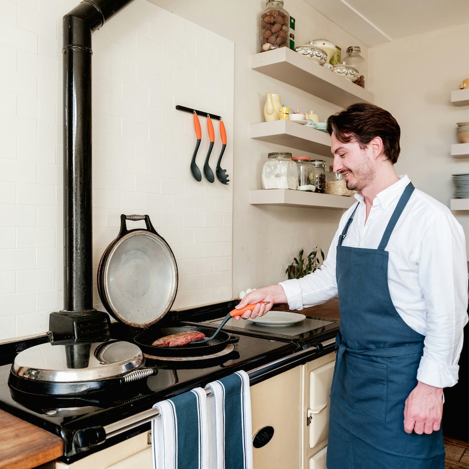image 1 of Eyra Design All Hands Kitchen Utensils Orange