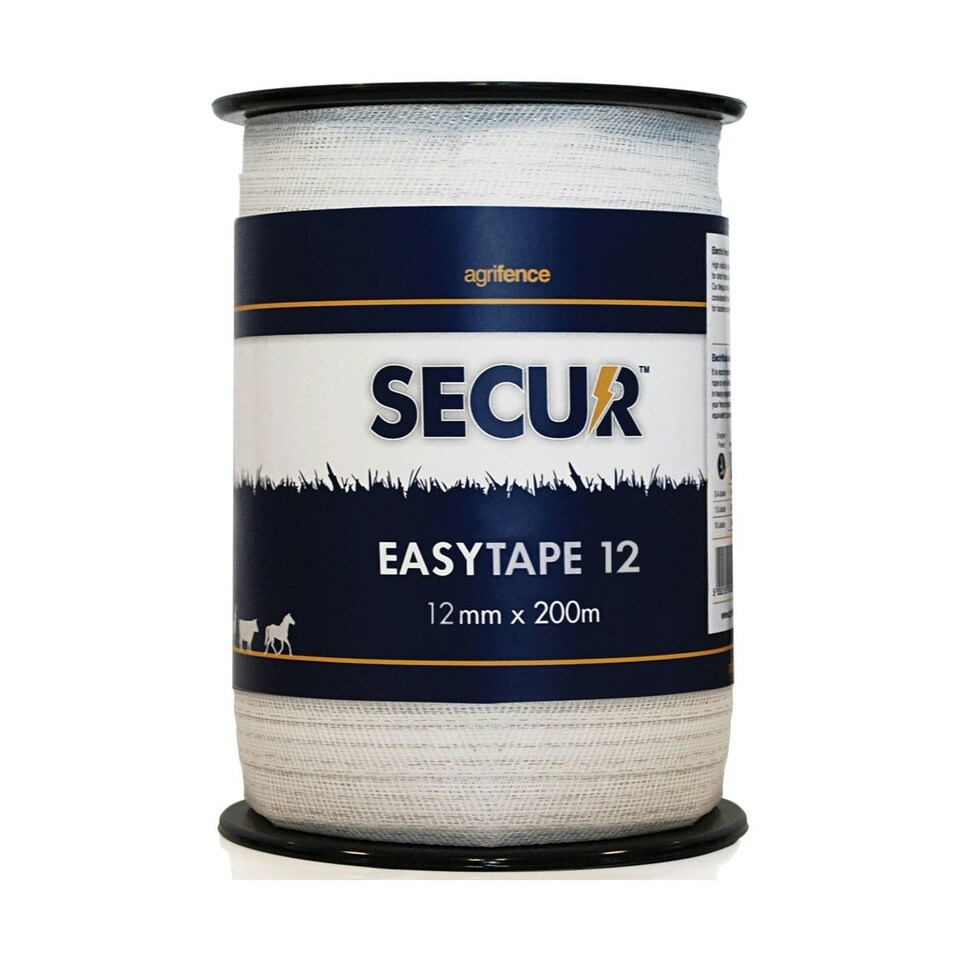 Agrifence Easytape Polytape (H4753) - White - 2cm x 200m