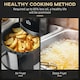 image 4 of HOMCOM Air Fryer 1300W 4L with Rapid Air Circulation Timer and Nonstick Basket
