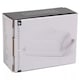 image 6 of White Rectangle Mini Ceramic Butter Dishes with Lid | White | 1