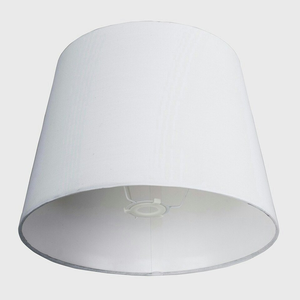 image 1 of ValueLights Aspen White Floor Lamp Shade