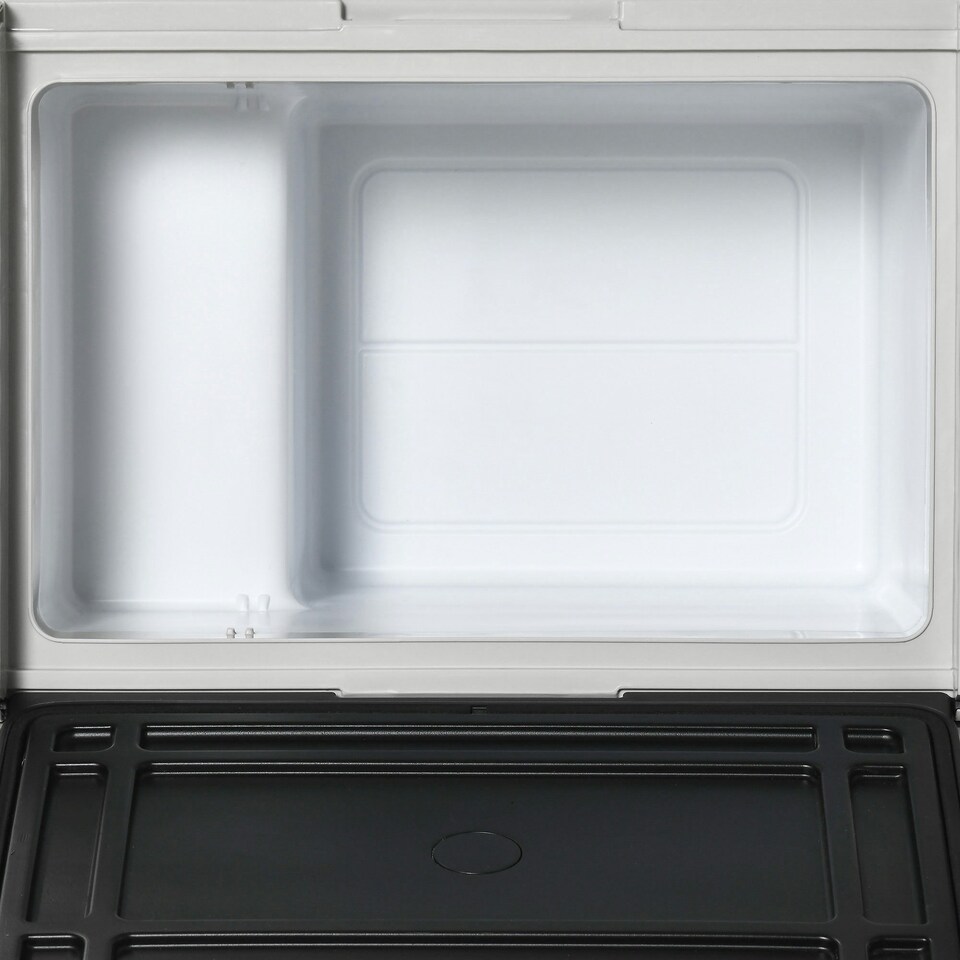 image 1 of Outsunny 30L Car Refrigerator 12V Portable Freezer for Camping, Grey