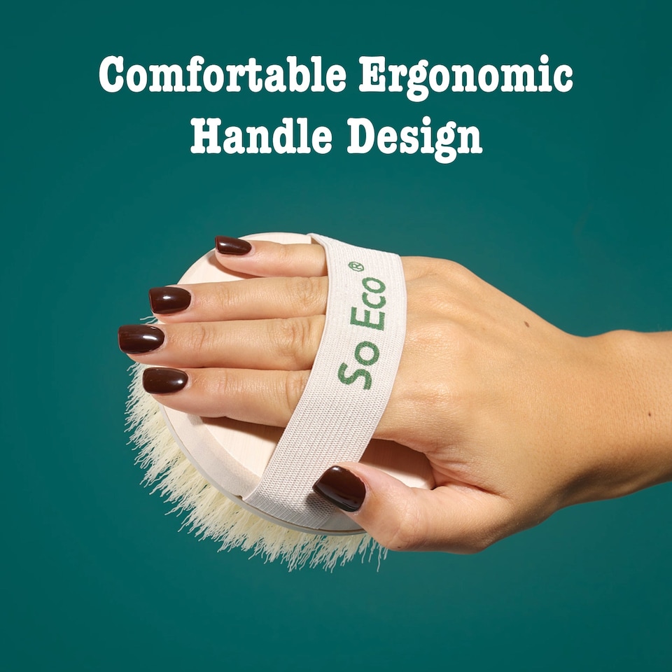 image 1 of So Eco Dry Body Buffer Brush | Cream | Skin Cleansing Brushes & Systems | 0.126KILOGRAMS