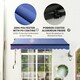 image 7 of Outsunny 2.5 x 2m Electric Awning with LED Light and Remote Controller Blue Blue