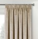 image 2 of Luxury Enhanced Living Cream Velvet, Supersoft, Blackout, Thermal Curtains with Tape Top (PAIR) - 66 x 72 inch (168x183cm) | Cream | Cream | 2
