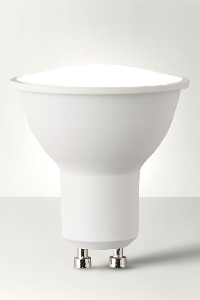 image 1 of ValueLights GU10 Pack of 4 5W Spotlight Warm White LED Bulbs | White