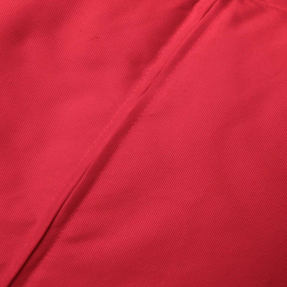 image 1 of Waterproof Cube Indoor Outdoor Bean Bag Foot Stool Pouffe Red