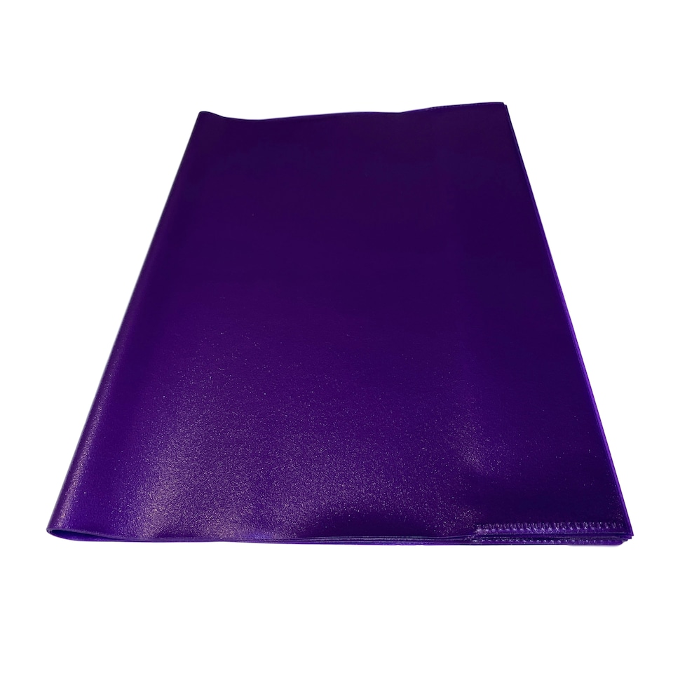 image 1 of Pack of 10 A4 Frosted Purple Exercise Book Covers