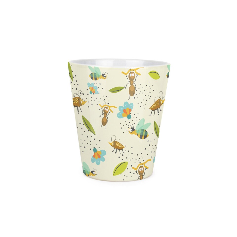 image 1 of Cartoon Bugs Small Ceramic Childrens Plant Pot - Ants