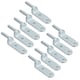 image 1 of 12.5mm Bolt On Gudgeon Tailboard Hinge Pin for Trucks Trailers Zinc Plated 10pc Silver