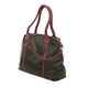 image 2 of Eastern Counties Leather Sarah Contrast Leather Handbag - Black/Wine - One Size Black