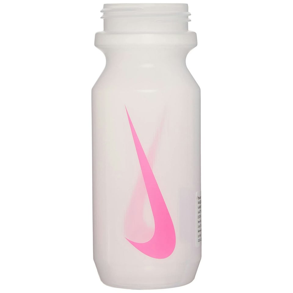 image 1 of Nike Big Mouth 2.0 Wide Mouth 650ml Water Bottle - Clear/Pink - One Size Clear | One Size