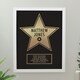 image 2 of Personalised Star Award White Poster Frame White | One Size