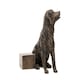 image 3 of Retriever Plant Pot Feet - Set of 3 - L7.5 x W8 x H8 cm Grey