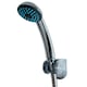 image 2 of Showerdrape Iso Chrome Single-Spray Pattern Shower Head | Silver | 1