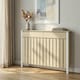image 7 of HOMCOM Large Radiator Cover with Drawers and Vertical Slats