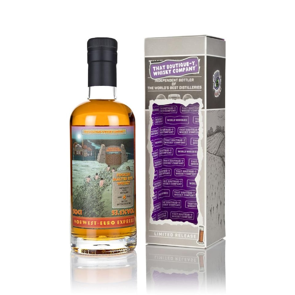 image 1 of Kyro - That Boutique-y Whisky Company - Batch No. 1 Rye Finnish 2018 4 year old Whisky