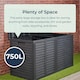 image 5 of Extra Large Outdoor Garden Storage Box 750L