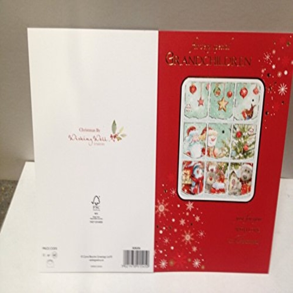 image 1 of Grandchildren Traditional Christmas Card