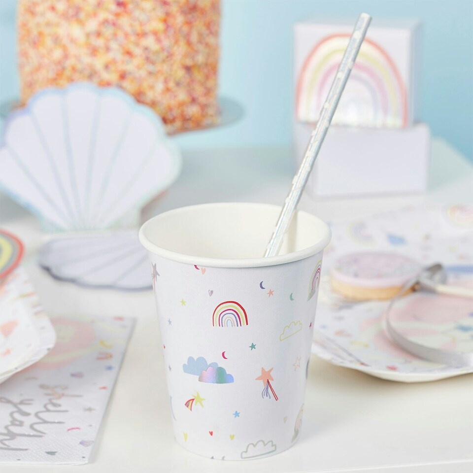 image 1 of Enchanted Paper Cups - Pack of 8