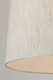 image 3 of Taupe Tappered Linen Shade D40Cm