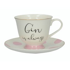 Creative Tops Ava & I Gin And Tonic Cup And Saucer