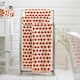 image 1 of Bobbles 100% Cotton Towels – Supersoft, 550 GSM, Yarn-Dyed Jacquard, Absorbent & Stylish in Orange & Marine Blue Orange | White | Bath towel