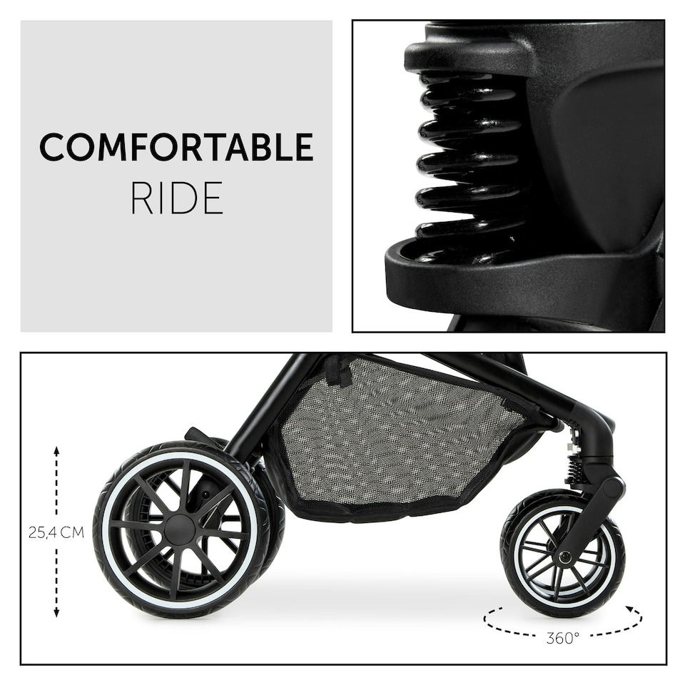 image 1 of hauck Move so Simply Pushchair Set - Dark Navy Neon Blue