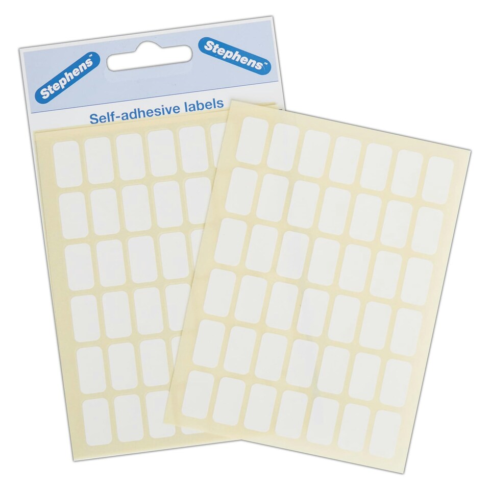 Stephens Labels White 9 x 16 - Stephens - RS250159 N/A